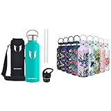 Super Sparrow ZK-1L-Mint, Botella Agua Apto Para Todas Las Personas, Menta, 1000ml-32oz &...