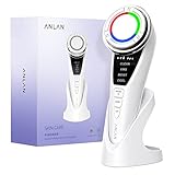 ANLAN Masajeador Facial para Antiarrugas y Reafirmante, 5EN1 Pro Maquina Estetica...