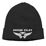 Sng9o Drone Pilot - Gorros unisex de algodón suave para adultos Negro Negro ( Taille...