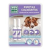 MENFORSAN Pipetas calmantes para Perros, Blister con 2 Unidades, Reduce el estrés,...