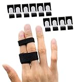 Sumifun Cinta tipo férula para dedos para el tratamiento de fracturas, Paquete de 10...