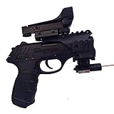 ECOMMUR GAMO P-25 Tactical Blowback | Pistola CO2 (Aire comprimido) de balines (perdigones...