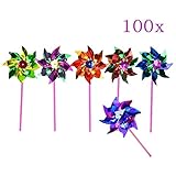 JZK 100 Impermeable Foil Molinos de Viento Juguetes para los niños la Fiesta de...