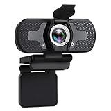 TELLUR - Webcam Full HD Basic, 1080p/30fps, Autofocus, CorrecciÃ³n AutomÃ¡tica de...