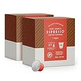 by Amazon CÃ¡psulas Espresso, compatibles con Nespresso - 100 cÃ¡psulas (2 x 50)