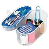 Kit de costurero de mano de obra fina, juego de hilo de aguja, herramientas ricas,...
