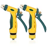 Guidre Kanyka 2 PCS Pistola Manguera Jardin, Pistola de riego de Alta presión,Boquilla de...