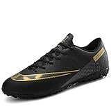 VTASQ Zapatos de fútbol para niños Entrenamiento al Aire Libre Zapatos de fútbol...