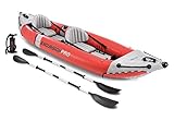 Intex Excursion Pro Kayak, Super Tough Laminate with Oars and Pump, 384x94x46cm,...