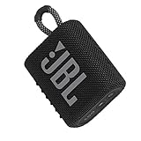 JBL GO 3 - Altavoz inalámbrico portátil con Bluetooth, resistente al agua y al polvo...