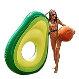 Flamingueo Flotador Aguacate - Colchoneta Piscina, Hinchables para Piscina, Colchoneta...