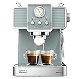 Cecotec Cafetera Express Power Espresso 20 Tradizionale para espressos y cappuccinos,...