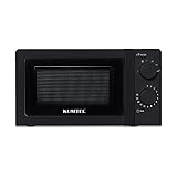 KUMTEL Microondas / 20 litros / 700 W / 6 niveles de potencia/plato giratorio de cristal...