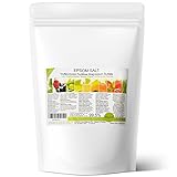 Abono Ecológico de Sales de Epsom (Sulfato de Magnesio). Fertilizante rico en magnesio...