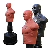 FOX-FIGHT Torso de Boxeo para Entrenar de Altura Regulable 153 – 178 cm, Negro