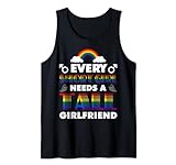 Toda chica baja necesita una novia alta orgullo LGBT divertido Camiseta sin Mangas