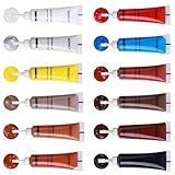 Biutee Reparación Cuero, 12 Colores Reparador de Pieles para Arreglar Ropa Piel, Cuero...