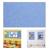 Pizarra fieltro autoadhesiva azulejos corcho - Tablero rectangular para notas pared...