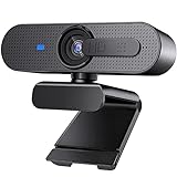 Streaming Webcam 1080P Full HD con tapa de confidencialidad, cÃ¡mara web Autofocus, doble...