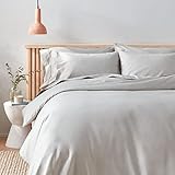 Amazon Aware - Juego de ropa de cama, 100 % algodón orgánico, fabricado con 300 hilos,...