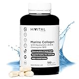 Colágeno Marino con Ácido Hialurónico, Coenzima Q10, Vitamina C y Zinc | 180 cápsulas...