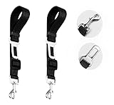 2 Unidades Cinturon de Coche para Perros – Cinturon Seguridad Ajustable Universal –...