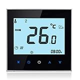 Qiumi Smart WiFi Caldera Termostato de calefacciÃ³n Temperatura programable Controlador...