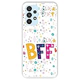 Funda para Samsung Galaxy A33 5G, BFF - Mejores Amigos para Siempre, Carcasa Silicona...