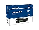 Edision Picco S2 - Receptor de satélite Full HD, WiFi, HDMI, SCART, receptor de IR,...