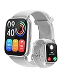 RUIMEN Smartwatch con Llamadas,Reloj Inteligente Haga Reciba Llamada y Asistente Voz,...