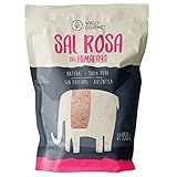 Sal Rosa Del Himalaya, Fina, 100% Natural, Sin Aditivos, Sin Refinado. Mayor Contenido En...