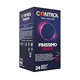 Control Preservativos Finissimo Senso. Caja Pack Ahorro 24 Condones Más Fino, Mayor...