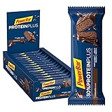 PowerBar Protein Plus 30% Chocolate 15x55g - Barra de alta Proteína + Suero y Proteína...