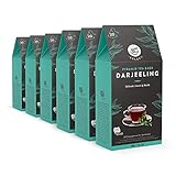 Marca Amazon – Happy Belly Select Bolsitas de té negro Darjeeling, 6 x 20 pirámides