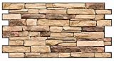 PVC plástico paneles de pared 3d decorativo revestimiento de azulejos – piedra...