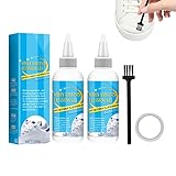 Fsyser Shoes Cleansing Gel Kit, Pequeño Agente Limpiador de Zapatos Blancos, Gel...
