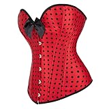 minjiSF Corsets de vendaje para mujer, moldeador de cintura, rojo, L