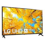 LG Televisor 43UQ75006LF - Smart TV webOS22 43 pulgadas (108 cm) 4K UHD, Procesador de...