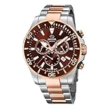 JAGUAR Reloj Modelo J868/1 de la colección Executive, Caja de 43,5 mm Chocolate con...
