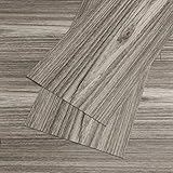 VEELIKE Suelo Vinilo Efecto Madera Gris Suelo Vinilo Autoadhesivo Baño Vinilos Cocina...
