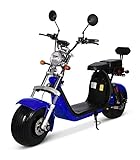 PATINETE ELECTRICO HARLEY MATRICULABLE!! - Azul