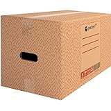 packer PRO Pack 20 Cajas Carton para Mudanzas y Almacenaje Ultra Resistentes con Asas...