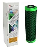 Carbonit Filtro de agua GFP Premium U-9 0,3 µ con más carbón activo