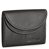 Lois - Monedero Hombre Pequeño - Carteras para Hombre Piel Genuina - Monedero Mujer -...