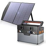ALLPOWERS Generador portátil de 606Wh / 164000 mAh 700W (Sobretensión 1400W) con panel...