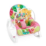 Fisher-Price - Hamaca Crece Conmigo Rock and Roar, Silla para Bebé (Mattel GYC83),...
