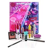 Maybelline New York, Calendario de Adviento de 12 dÃ­as de Maquillaje, Incluye 12...