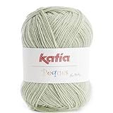 Lanas Katia PEQUES Ovillo de Color Manzana Cod. 84957