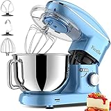Batidora Amasadora 1500W , Facelle Amasadora de Pan Repostería Multifunción Tazón de...