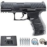 Ecommur. Walther PPQ | Pistola de Aire comprimido y perdigones semiautomática 4,5mm +...